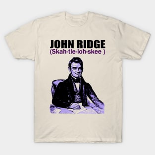 John Ridge (Skah-tle-loh-skee) T-Shirt